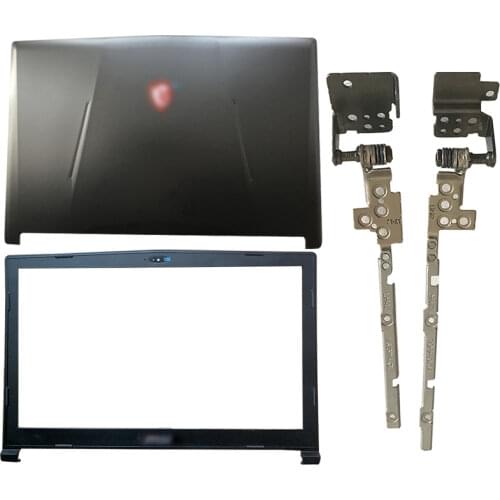 NEW Laptop LCD Back Cover/Front bezel/Hinges/Palmrest/Bottom Case For MSI GL63 GP63VR MS-16P4