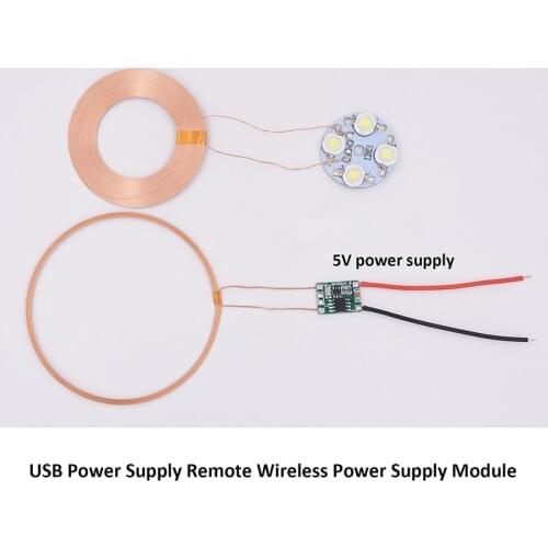 0~100mm Long-distance Wireless Power Supply Module 5V Power Supply