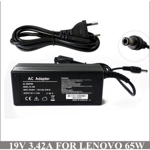 19V 3.42A 65W Notebook AC Adapter Charger Power Cord For Lenovo G475 G560e G565 U310 U410 G530-4151 4446
