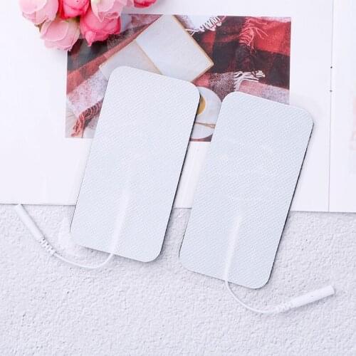 2pcs/lot Machine Ems Nerve Muscle Stimulator Slimming Massage Machine Massager Electrode Pads for Tens Acupuncture Physiotherapy