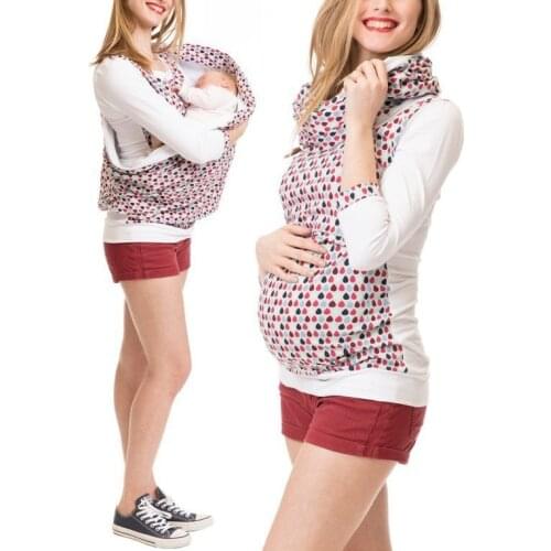 201Women Maternity Breastfeeding Cotton Pregnancy Nursing Tops Blouse Jumper Breastfeeding Nursing Jumper Collar#G3