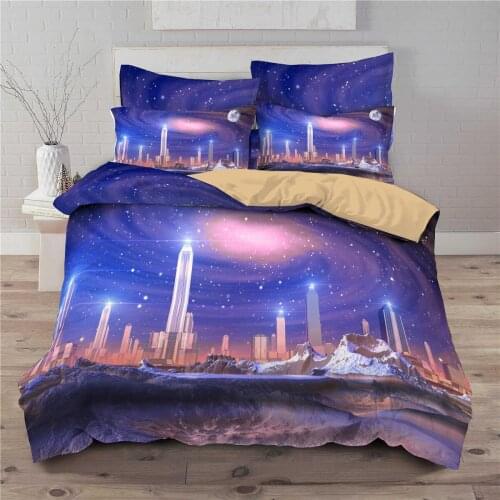 3D Sunrise Printed Duvet Cover Pillowcase Bedding Set Twin Queen King Full Double Size Quilt Cover Adult Child Home Textiles