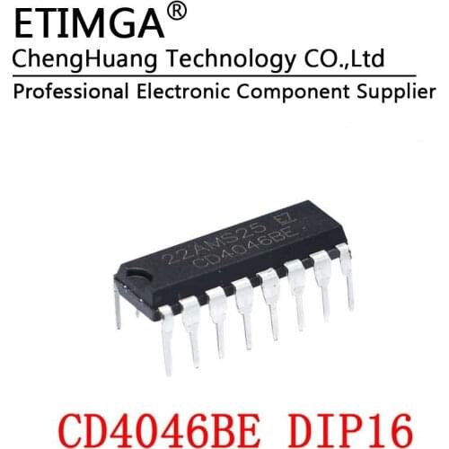 5PCS/LOT CD4046 CD4046BE DIP-16 Clock Timing Clock Generator