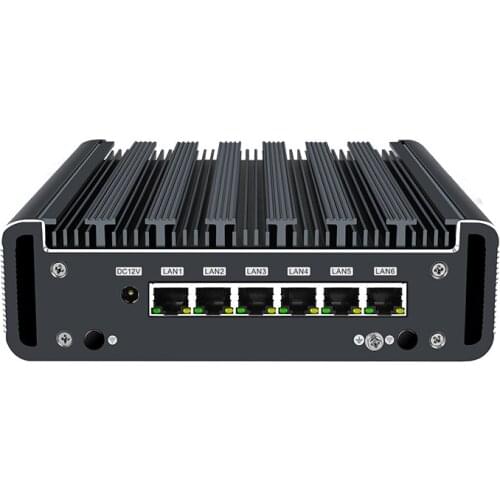 Core I5-7200U Gigabit soft router mini computer host home office embedded industrial computer fanless mute OPENWRT