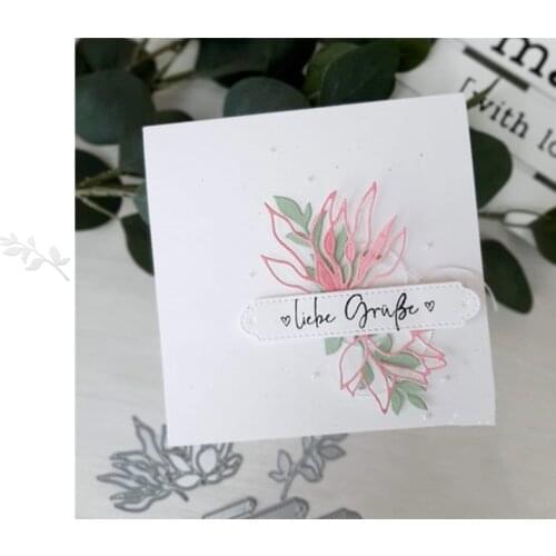 Leaf Decoration Cutting Dies Scrapbook Dariy Decoration Stencil Embossing Template DIY Greeting Card Handmade