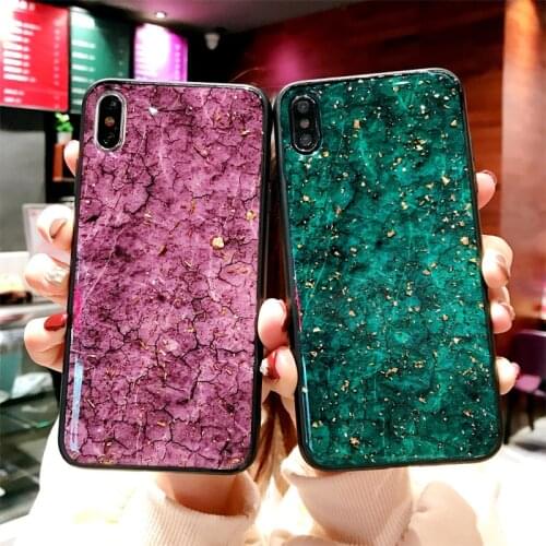 For Xiaomi Redmi A1 A2 MIX MAX 2 2S 3 S2 Note 3 4 4A 4X 5 5S 5X 5A 6 6A 6X 7 8 9 SE Plus Pro Shining Marble Gold Foil Case Cover