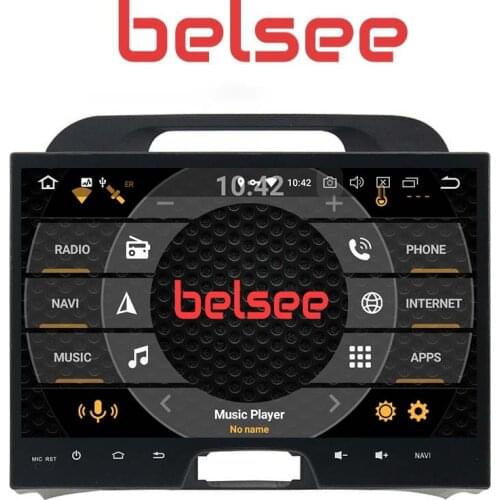 Belsee PX6 Android 10 auto Head Unit Radio Touch Screen Wireless CarPlay GPS Navi for KIA Sportage 2010 2011 2012 2013 2014 2015