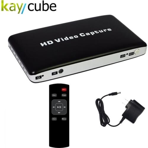 HDV-UH50 1080P HDMI Game Capture HD Video Recorder Box for WiiU Xbox one/360 DVD TV H.264 HDMI VIDEO CAPTURE USB Sorage Kaycube