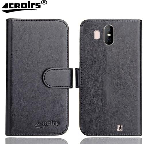 HomTom S17 Case 6 Colors Dedicated Leather Exclusive Special Crazy Horse Phone Cover Cases Credit Wallet+Tracking
