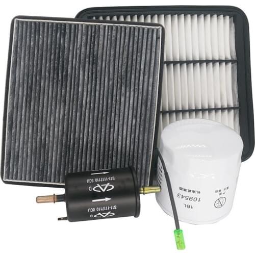 Car Air/Conditioning/Fuel/Lubricating Oil Filter Kit,For Chery Tiggo