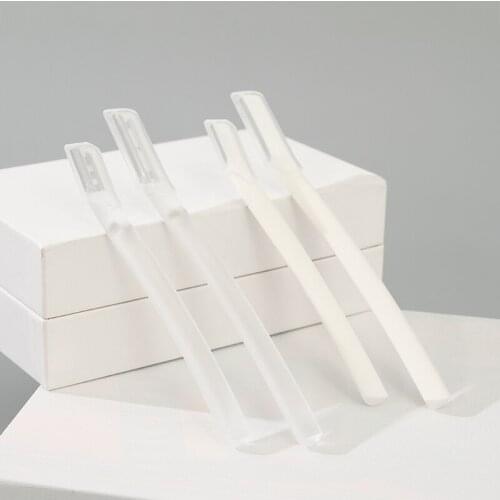 2PCS Mini Eyebrow Trimmer High Quality Blade Safety Razor Stainless Steel Razor Female Eyebrow Trimming Tool Makeup Razor