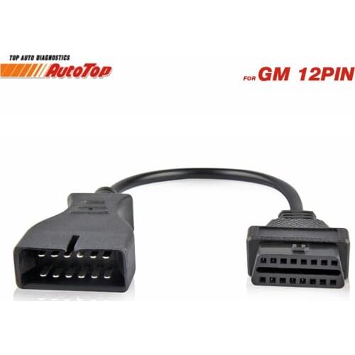 Best GM12 OBD2 Adapter Cable for GM12 Pin ODB Connector to OBD II 16Pin Car Diagnostic Tool Cable for GM 12 Pin Diagnosis Cable
