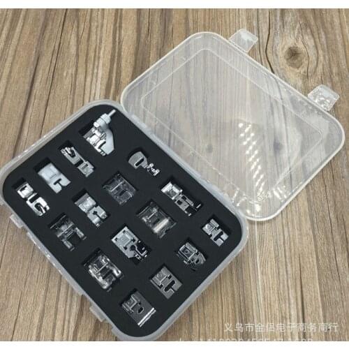 Brother Feiyue Butterfly FHSM SINGER multi-function household sewing machine press cloth 16 types boxed presser foot