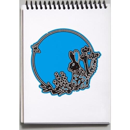 Easter Bunny Flower Metal Cutting Dies Stencil Scrapbooking DIY Album Stamp Paper Card Embossing Decoration