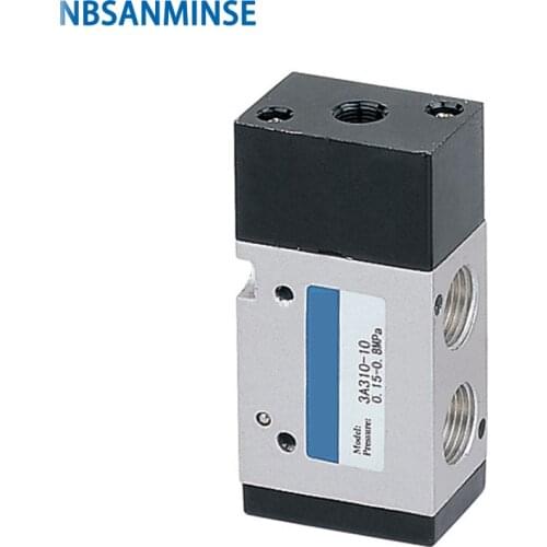 3A310 3A320 3/8 Air Pneumatic Control Valve Two Position Three Way AirTAC Type Solenoid Valve Series design NBSANMINSE