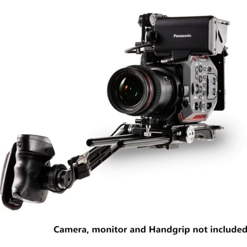 Tilta ES-T86 camera cage for Panasonic EVA1 rig Quick Release Baseplate V mount/ Anton mount Extend arm For PANASONIC EVA1