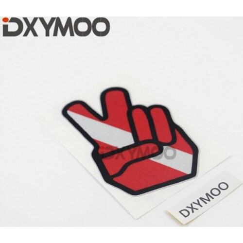 Car Styling Bumper Gesture Rock Oh Yeah JDM Laptop Motorcycle Bike Sticker