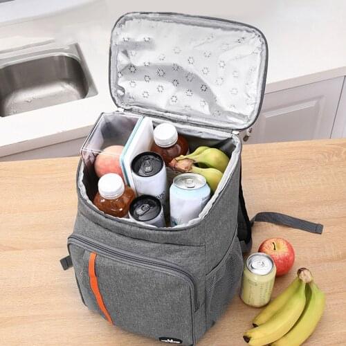 Cooler Bag Backpack Picnic thermal Food Delivery Ice Thermo Lunch Camping Refrigerator Insulated Pack Accessories Supplies