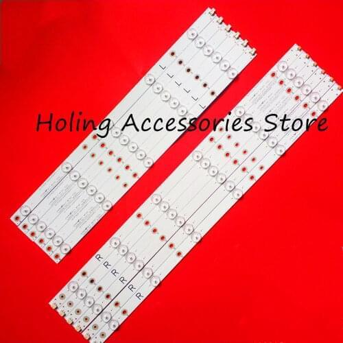 Led backlight for LE50D1452 T5002S 50PFF3655/T3 LD50V02S LB-PF3528-GJD2P5C506X11-R/L-H/B 6leds+5leds