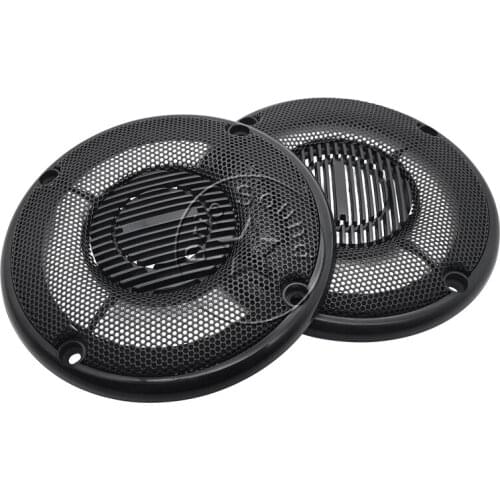 For 4" inch Car Audio Speaker Conversion Net Cover Decorative Circle Metal Mesh Grille Protection 132mm