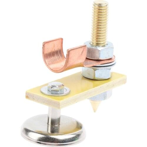 1PC Magnetism Large Suction.Single Absorbable Weight 3KG Welding Magnet Head Tail Welding Stability - Strong