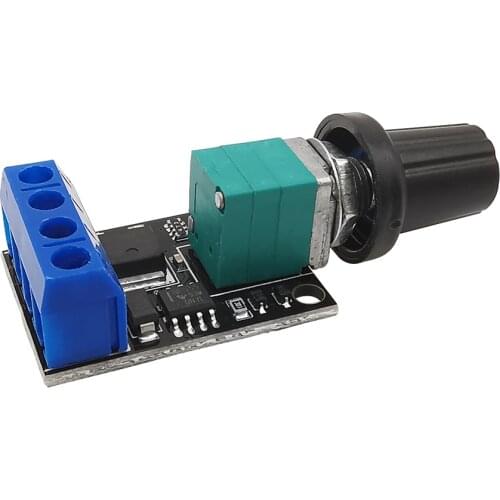 10Pcs DC Motor Speed Control Potentiometer Governor PWM Regulation Board LED Dimming 10A 5V-16V High Linearity Switch Module