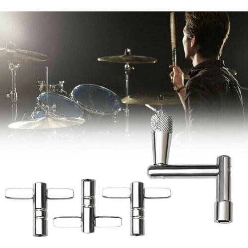 4Pcs Portable T Z Type Drum Tuning Key Repair Spanners Steel Wrenches Tool Set