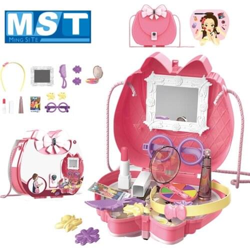 Childrens Simulation Family Doctor Kitchen Tableware Makeup Set Pretend Play Toy Medical Kit Bag Toys For Kids Gift
