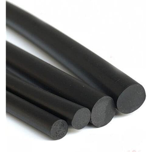 Length 1-10M diamete 3-19mm Round Solid EPDM Sealing Strip Round Rubber Sealing Strip Black Round EPDM Sealing Strip