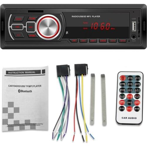 60% Dropshipping!!SWM-5209 Car MP3 Player Bluetooth U Disk/TF-Card Reading 12V Modified FM Radio Player for Vehicles