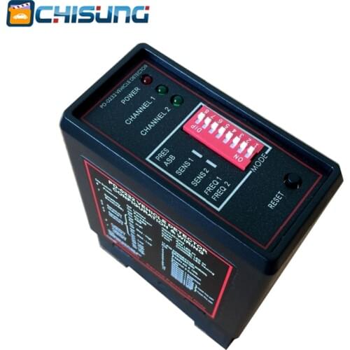 Dual Channel High Sensitivity Loop Coil Detector/expressway/highway Detectpr/etc Detector