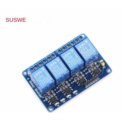 Electronic one-way relay module with optocoupler isolation expansion board 5V low electric frequency trigger development board