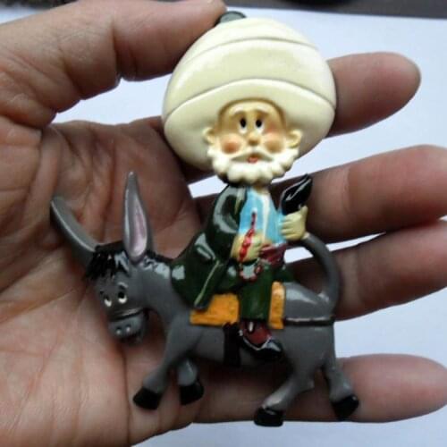 Cyprus tourism souvenir stereo fridge old donkey magnetic stickers Fridge Magnets