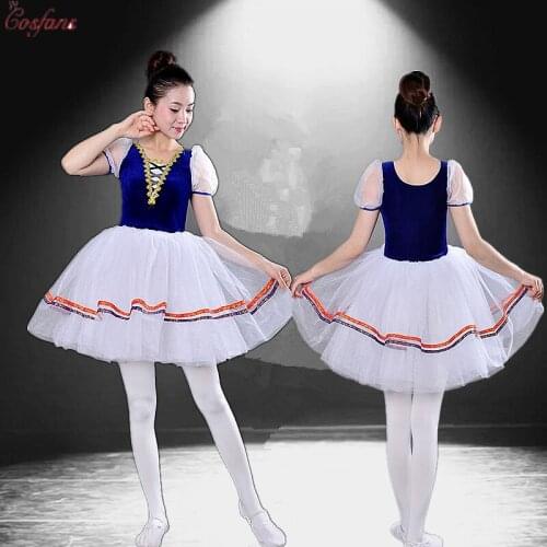 Swan Lake Ballet Costume Adults Women Professional Romantic Dress Ballerina Children Dancewear girls Professional Ballet dress