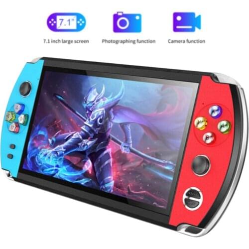 Newest 7 Inch Handheld Portable Game Console Dual Joystick 8GB Preloaded 1600 Free Games Support TV Out Video Game Machine