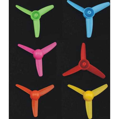 10/100pcs OD 80mm/2mm hole/6 colors plastic blades / Toy part / Helicopter Parts / DIY Accessories/Technology model parts