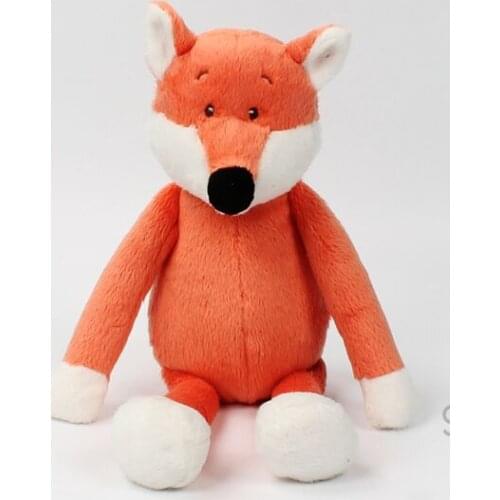 About 32cm cartoon fox plush toy,very soft doll baby toy birthday gift h1039