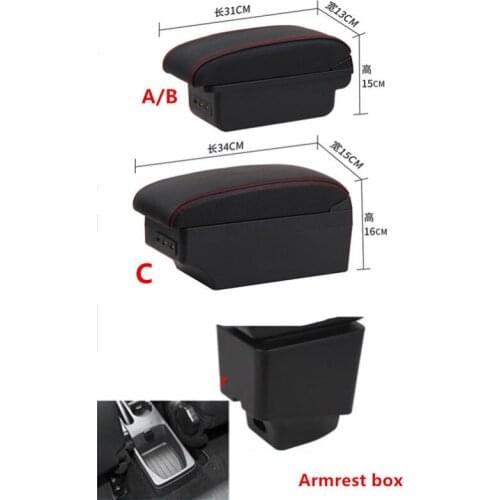 For Renault Captur armrest box