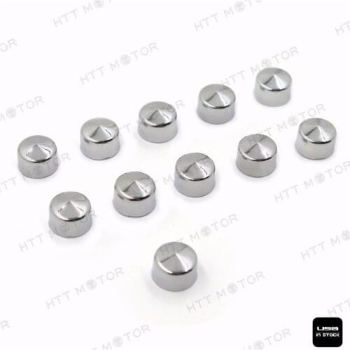 Aftermarket free shipping Motorcycle parts 11 Piece Chrome Cap Dress Kit For 99-06 Harley Touring Models Primary Cover Bolt