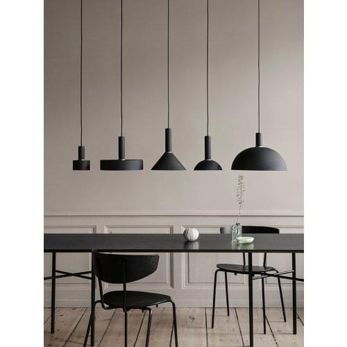 Nordic loft simple pendant lights creative design DIY bedside hanging lamp bedroom restaurant kitchen suspension light fixture