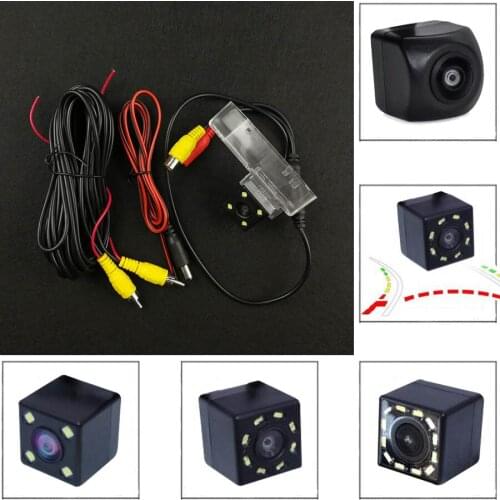 Fisheye Car CCD 4 8 12 LED Night Vision Rear Camera Waterproof Parking For Mazda 6 2009 2010 2011 2012 2013 2014 RX-8