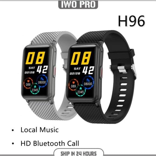 IWO PRO H96 Smartwatch Bluetooth Call Smart Watch Music Playback Men Women Heart Rate Blood OxygenTest Fitness Bracelet Man