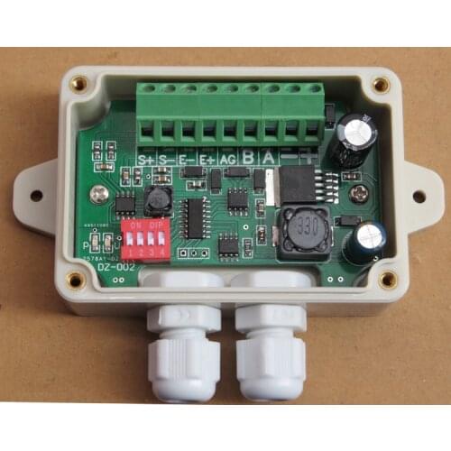 Load cell Weighing module Modbus RTU protocol RS485 transmitter 24-bit IP65 for Siemens Delta PLC