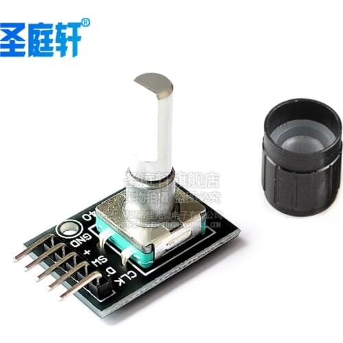 5pcs/lot KY-040 360 Degree Rotatable Encoder Module for Arduino Compatible Switch Sensor Module Development Board
