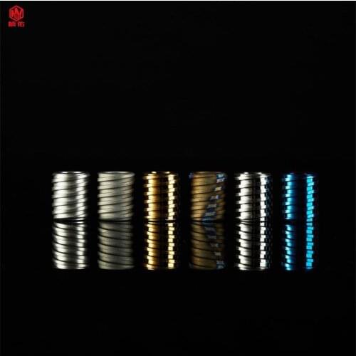 1PCS Titanium Alloy Knife Bead Outdoor Camping Equipment Accessories EDC Gadget Survival Parachute Paracord Bead