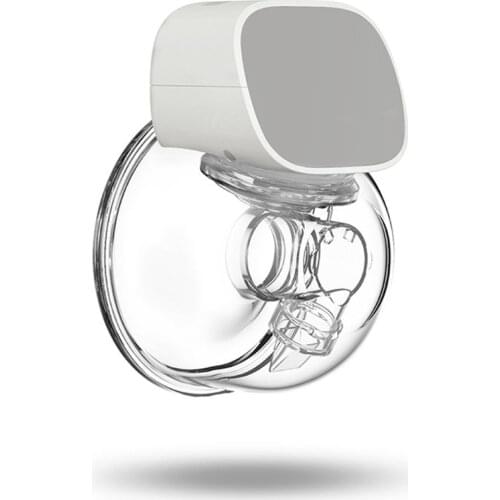 1pc Portable Electric Hands-Free Milk Pump Bra Carry Spill Proof Ultra Quiet Painless BPA-free Milk Pump Random Color