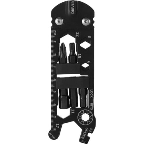 16 in 1 Multifunctional Repair Tool Bicycle Bike Repair Tools EDC Gadget Camping Tools Wrench Kits