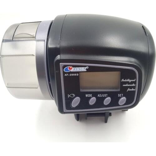 1PCS VanKood Aquarium Automatic Feeders For Flake Pellets Fish Food Pet Feedings Tank Auto Feeders with Timer Pet LCD Display