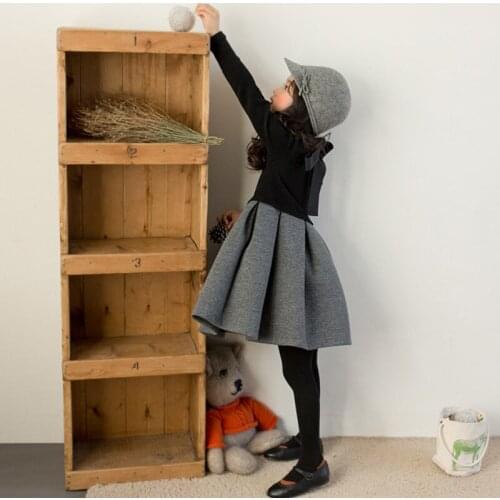 Korean Style Childrens Clothing Girls Dress Spring and Autumn Childrens Skirt Stitching Tutu Skirt Girls Clothes