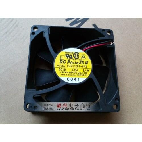 For 8 8cm computer case silent cooling fan pudc12z4-042 0.16a 2.4w